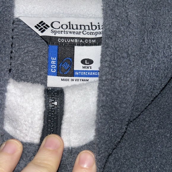 Columbia Men’s Fleece Coat Size Large - Picture 4 of 4
